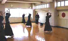 剣道の訓練の写真1枚目