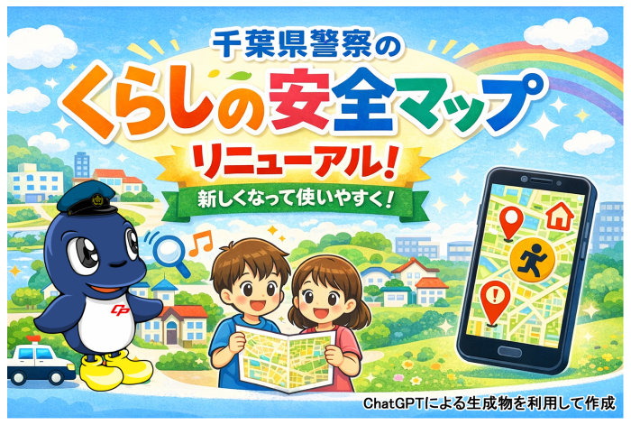 くらしの安全マップリニューアル