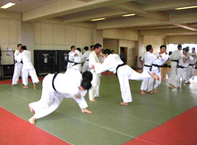 柔道の訓練の写真2枚目