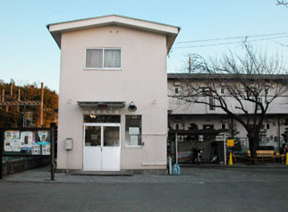 増尾駅前交番の写真