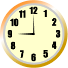 午後9時