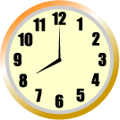 午前8時
