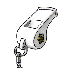 警笛のイラスト