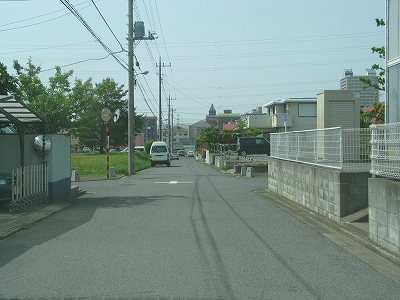 運転者から見た場合の写真