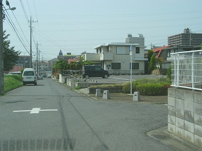 運転者から見た場合の写真