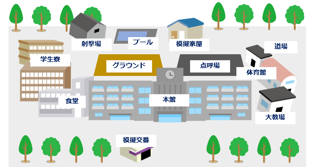 学校イラスト